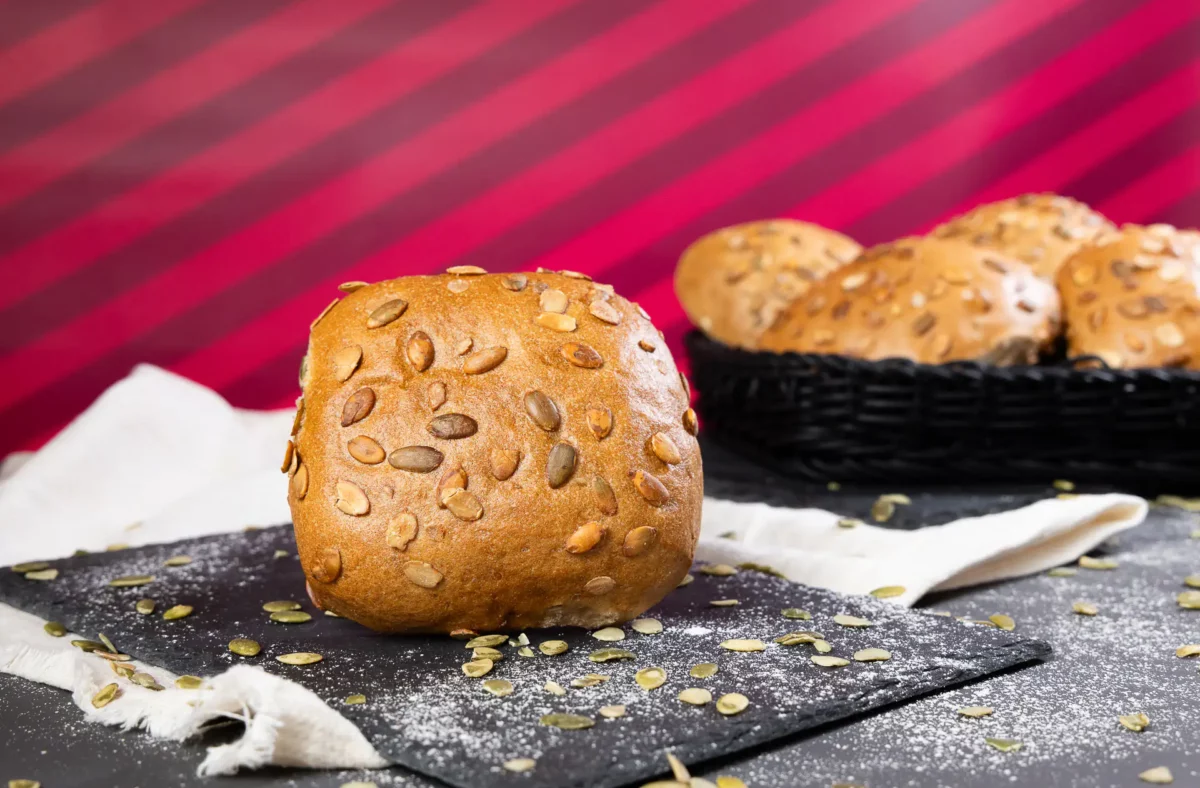Kürbiskernbrötchen